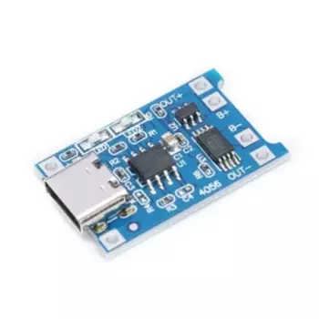 TP4056/18650 литиевая батарея USB интерфейс Тип C зарядный Модуль 1A зарядная Защитная плата 2 в 1