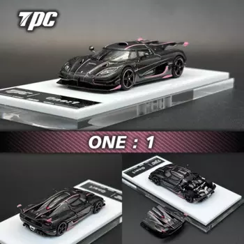 TPC 1:64 один розовый Золотой капот из углеродного волокна полоса открытая капота коллекционные модели автомобилей коллекционные миниатюрные игрушки