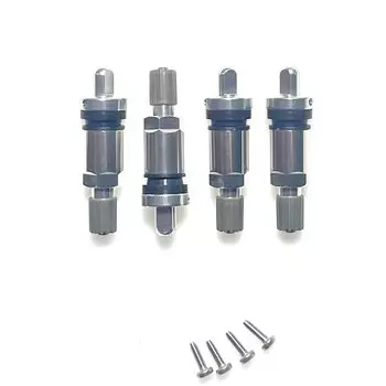 TPMS-06 клапан датчика давления в шинах Stem комплект колпачков металлическая резина для AUTEL