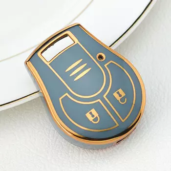 ТПУ 2-кнопочный чехол-брелок для Nissan Qashqai Altima Maxima Sentra Versa Sylphy Cube Juke Rogue Micra