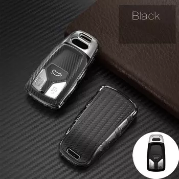 ТПУ автомобильный брелок для ключей, чехол, защитная сумка, подходит для Audi чехол A4 A5 B9 Q5 FY Q7 4M TT S4 5 RS4 RS5