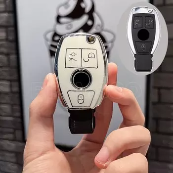 ТПУ автомобильный умный ключ ранняя Крышка для Mercedes Benz A B C E GL S GLA GLK CLS Class AMG W204 W205 W212 W463 W176 автомобильные аксессуары
