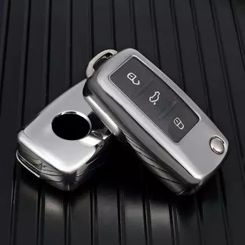 ТПУ чехол для автомобильного ключа чехол для ключа для VW Volkswagen Polo Tiguan Passat B5 B6 B7 Golf 4 5 6 MK6 Jetta Lavida для Skoda Octavia