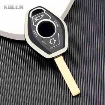 ТПУ чехол для автомобильного ключа для BMW X3 X5 Z3 Z4 3 5 7 серия E38 E39 E46 E83 1998 - 2005 БЕСКЛЮЧЕВОЙ защитный чехол-брелок аксессуары