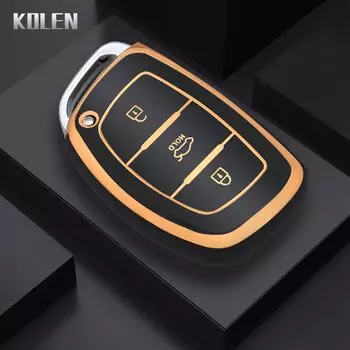 ТПУ чехол для автомобильного ключа с дистанционным управлением для Hyundai Tucson Santa Fe Rena Sonata Elantra Creta Ix35 Ix45 I10 I30 I40 аксессуары