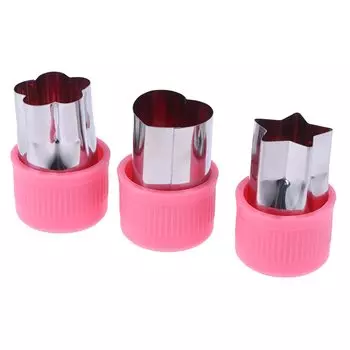 TPXCKz набор формочек для резки фруктов и овощей 3 шт.