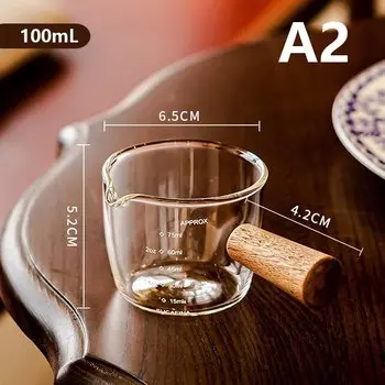 TPXCKz стеклянная мерная чашка для эспрессо