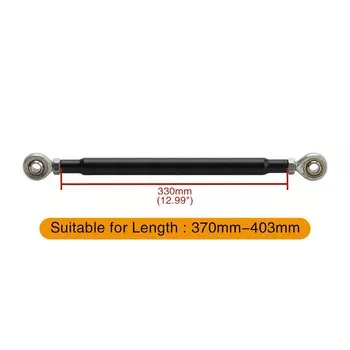 Тяга переключения передач мотоцикла 50 мм-380 мм 70 100 120 150 180 200 220 280 300 320 Подставка для ног Подставка для ног Задняя часть Тяга переключения передач