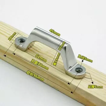 Тяжелая дверная ручка Laural из нержавеющей стали 304