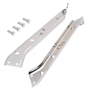 Тяжелые крепления для сумок, Хромированные Кронштейны для Harley Electra Glide Road King Street Glide FLHX Tour Glide FLT