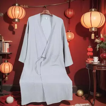 Традиционная китайская хлопчатобумажная Рабочая длинная свободная Пижама для мужчин и женщин, винтажный большой размер, дзен, благовония, чай, художественный костюм, одежда