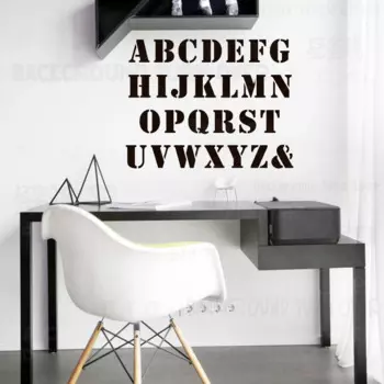 Трафарет для покраски стен, 60-120 см