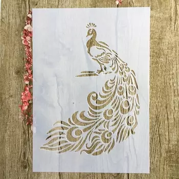 Трафарет для рисования мандалы PenhuaMoban