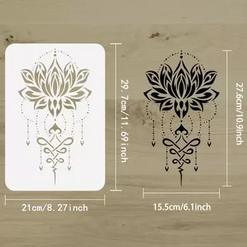 Трафарет для рисования оружием викингов Vegvisir