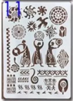 Трафарет для рисования "Свадьба", 21*29,7 см