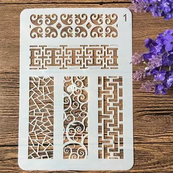 Трафарет для скрапбукинга TIAMECH 14х20 см