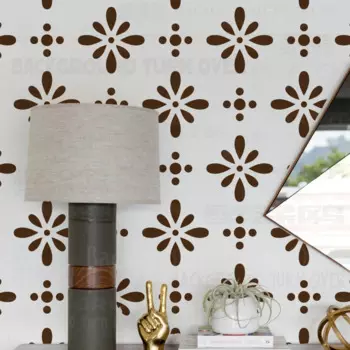 Трафарет для украшения стен, 40 см, 60 см