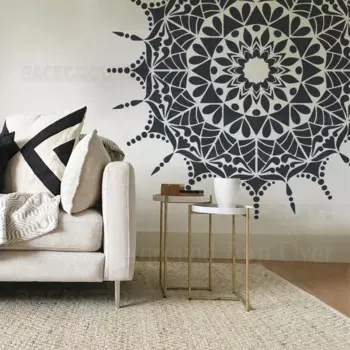 Трафарет с мандалой для рисования, 120-160 см