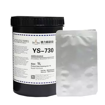 Трафаретная печатная пластина, Фоточувствительный клей, водостойкая и устойчивая к растворителям паста