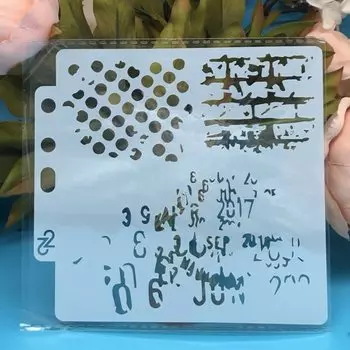 Трафареты для рисования 13 см