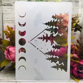 Трафареты фазы луны 29 см