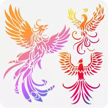 Трафареты Arricraft Феникс 11,8x11,8 дюйма