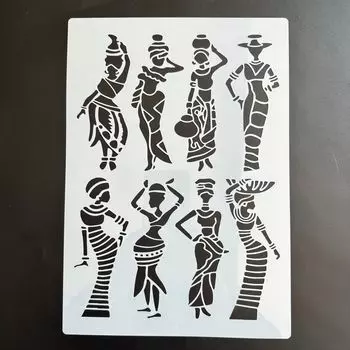 Трафареты LouhuaMoban 29*21 см