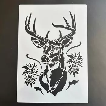 Трафареты LouhuaMoban Мандала 29*21 см