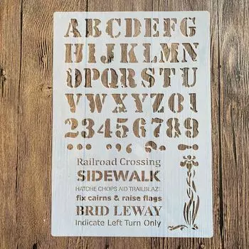 Трафареты PenhuaMoban для рисования 29*21 см