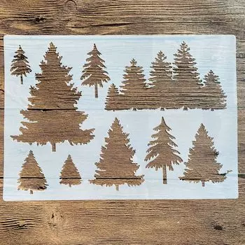 Трафареты PenhuaMoban Мандала цветок А4