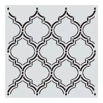 Трафареты TIAMECH геометрическая мандала 30*30 см