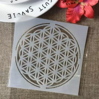 Трафареты TIAMECH "Круг в круге", 1 шт.