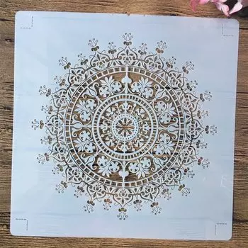 Трафареты TIAMECH Мандала 30*30 см