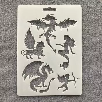 Трафареты TIAMECH Panda Animals