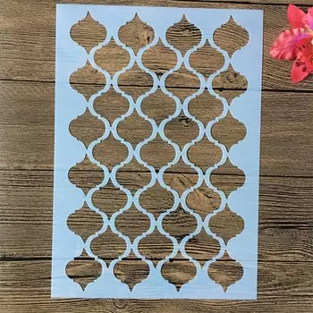 Трафареты TIAMECH волнообразная текстура 29 см