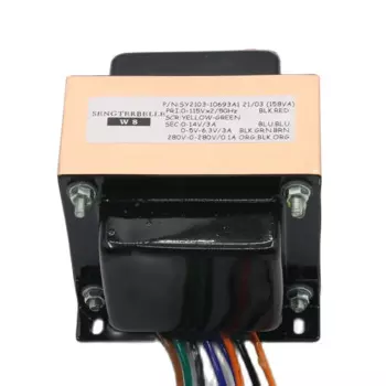 Трансформатор мощности 158 Вт типа EI 280V-0-280V 0-5v-6. 3V 0-14V для домашнего аудио