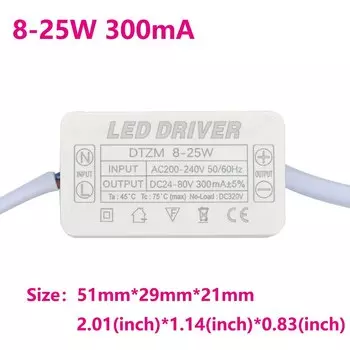 Трансформатор освещения warm and happy 8-25Вт AC200-240V