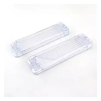 Прозрачная Автомобильная Поворотная корпус сигнала светильник объектив боковая лампа крышка индикатора для VW VOLKSWAGEN JETTA GOLF POLO страна MK1 MK2