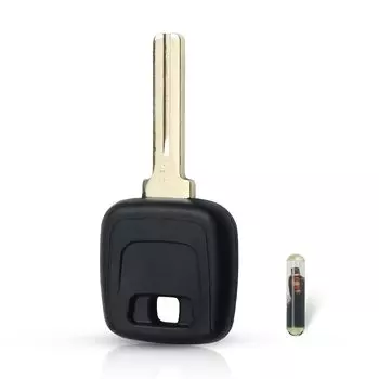 Транспондер KEYYOU, автомобильный ключ с чипом ID48 для Volvo VOLVO S40 V40 D30 S60 S80 XC90 XC60, пустой брелок для ключей, необрезанный клинок NE66