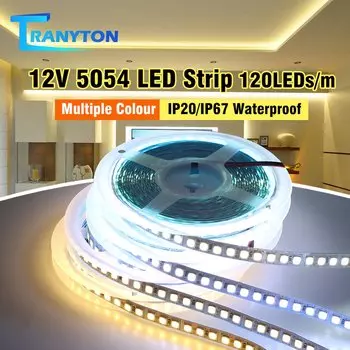 TRANYTON светодиодная лента 5м 120 LEDs 5054 RGB