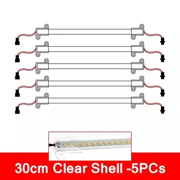 TRANYTON Светодиодные трубки 72LED 30см/50см теплый/нейтральный/белый свет 220В