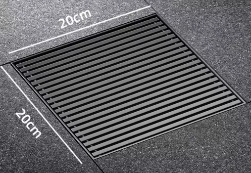 Трап для душа DUTRIEUX нержавеющая сталь серого цвета