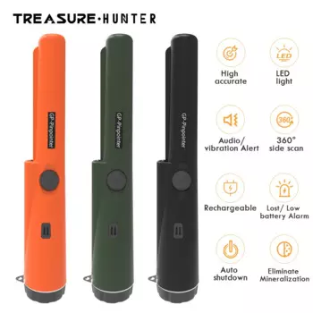 TREASURE HUNTER GP Pointer Профессиональный ручной металлоискатель