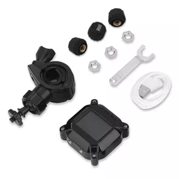 Трехколесный велосипед Tanche Moto SystMe de Surveillance de la Pression des Pneus en Temps REl TPMS Cran LCD Sans Fil Capteurs Externes