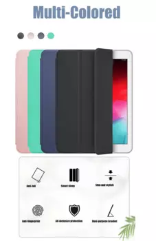 Трехскладной чехол для Samsung Galaxy Tab A8 2021, чехол для планшета из ПУ для Samsung Tab A8 10,5, искусственная кожа, защитный чехол для планшета