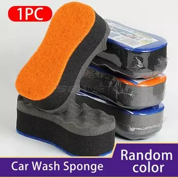 Трехслойная Губка Для Мытья Автомобиля SEAMETAL, Многофункциональные Чистящие Губки, Инструменты Для Детализации Автомобиля