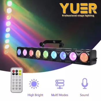 Стробоскоп Yuer 9x12 Вт 3 в 1