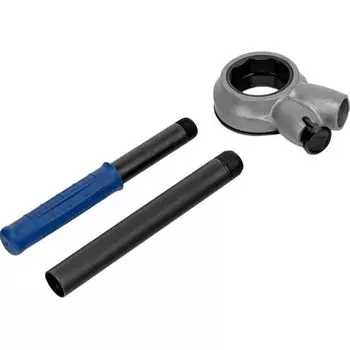 Трещотка для клуппов с удлинителем Сибртех 77373