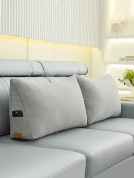 Треугольный диван, поясная подушка, подушки для чтения, изголовье, клиновые подушки для дневной кровати, двухъярусная кровать со съемным чехлом 80x35x20 см
