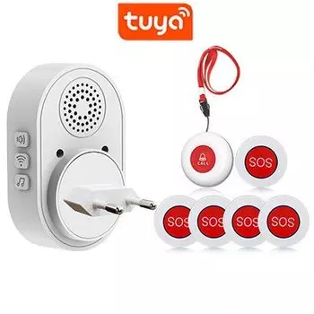 Тревожная кнопка Topvico с Wi-Fi для предотвращения падения для пожилых людей с деменцией RF433mhz